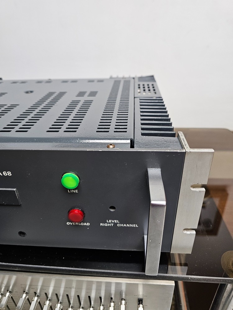 Studer A-68 Power Amp Serviced Good Condition