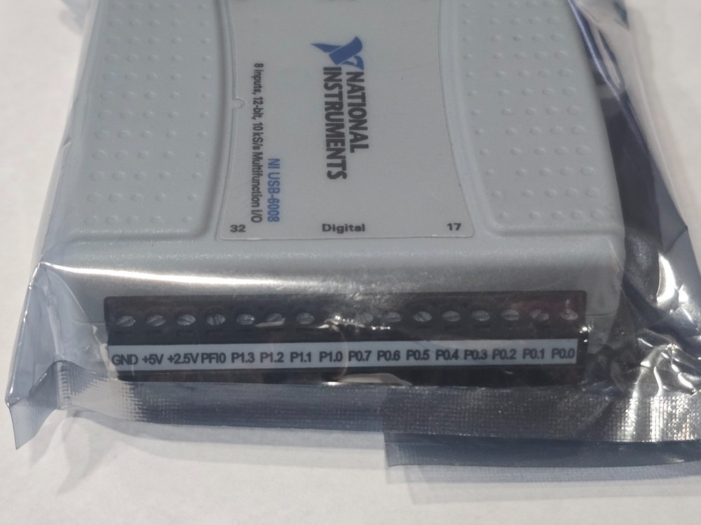 NI USB-6008 8 Input -12 Bit - 10kS/s Multifunction I/O Module