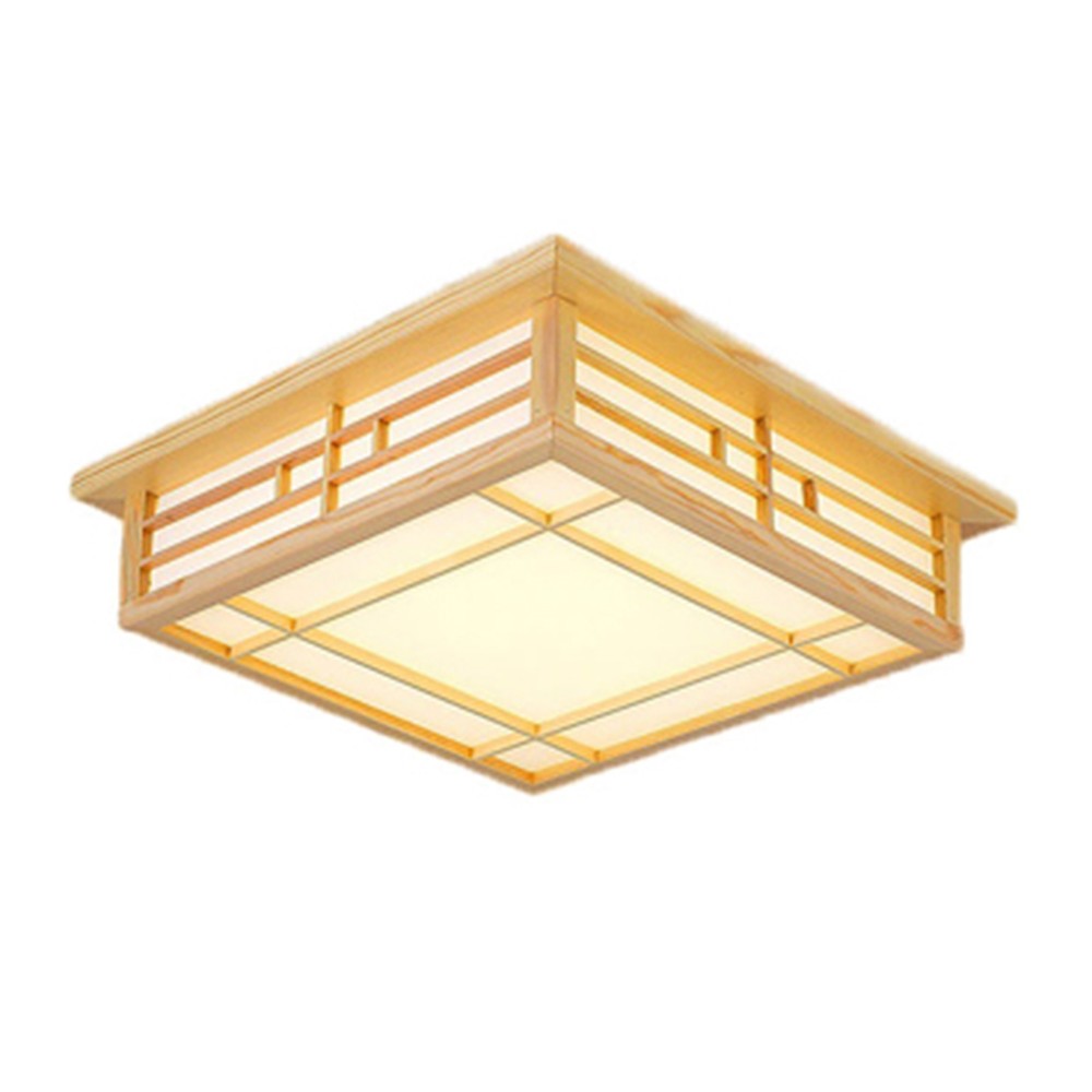 Japanese Style LED Ceiling Mount Lamp Ceiling Light Downlight Square CeilingLamp