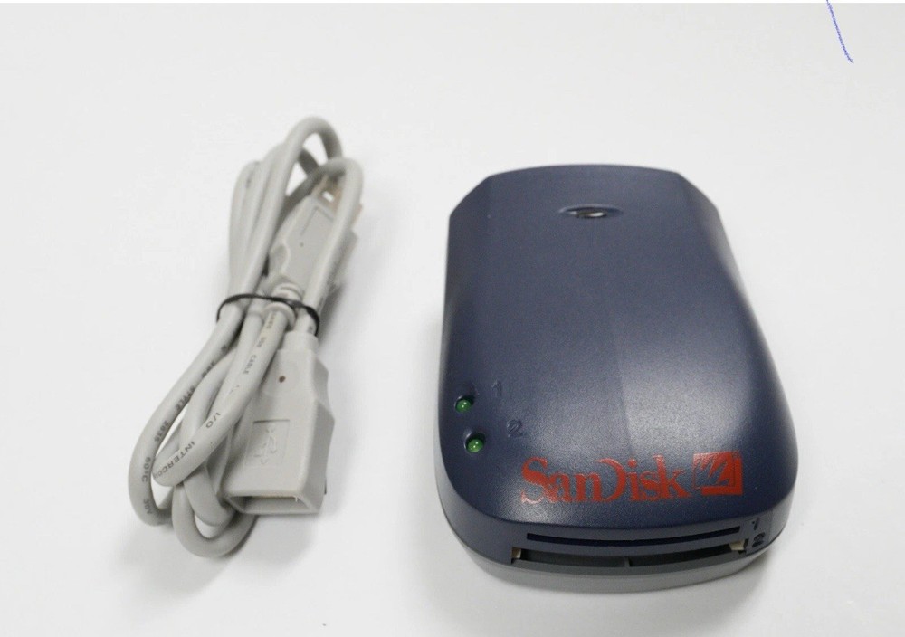 SanDisk SDDR-75 ImageMate Dual Card Reader Compact Flash Smart Media Reader Only