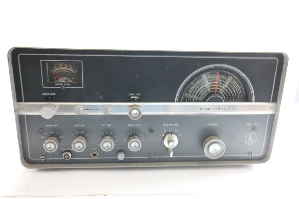 Nice Used Original Vintage Hallicrafters Model HT-37 Transmitter HAM SWR *Repair