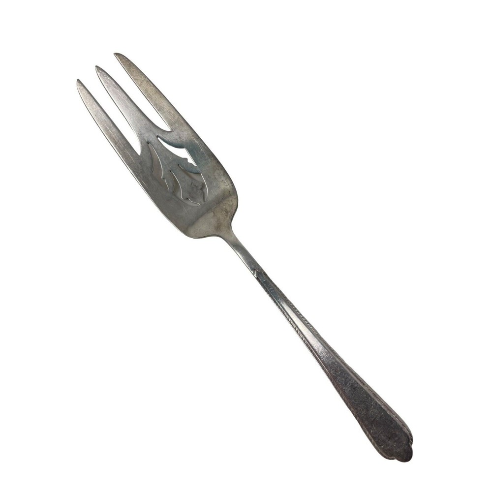 Holmes & Edwards IS Serving Vintage Meat Fork 8 1/4"