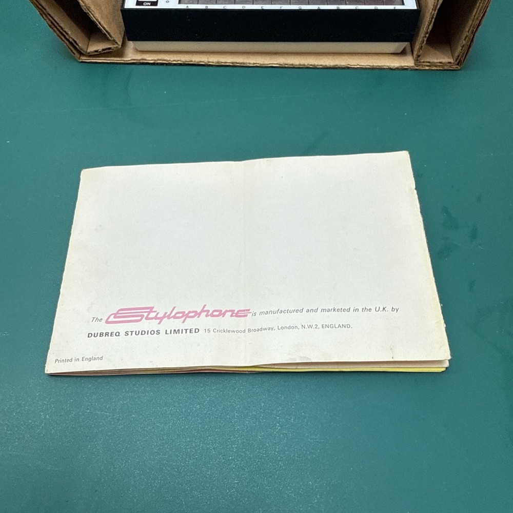 STYLOPHONE AS USED BY BOWIE/SPACE ODDITY BOXED
