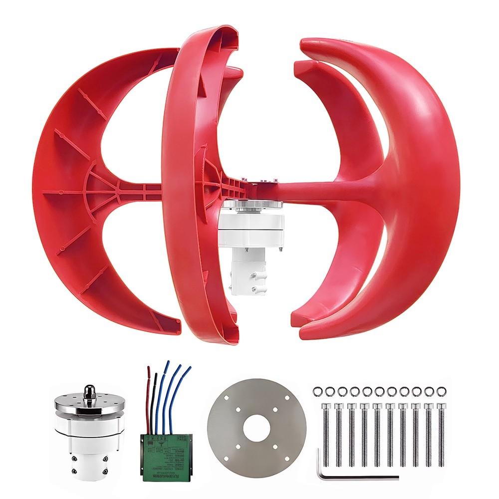 12VEfficient Vertical Axis Wind Power Turbine Generator Controller Home Windmill