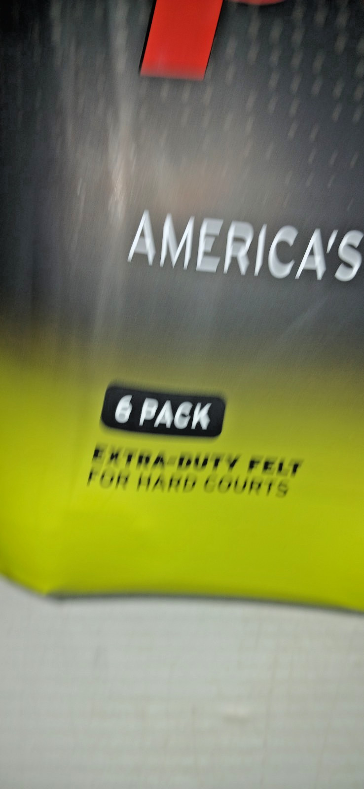 Penn Championship Extra-Duty For Hard Court Tennis Ball Pack 6 Cans 18 Balls New