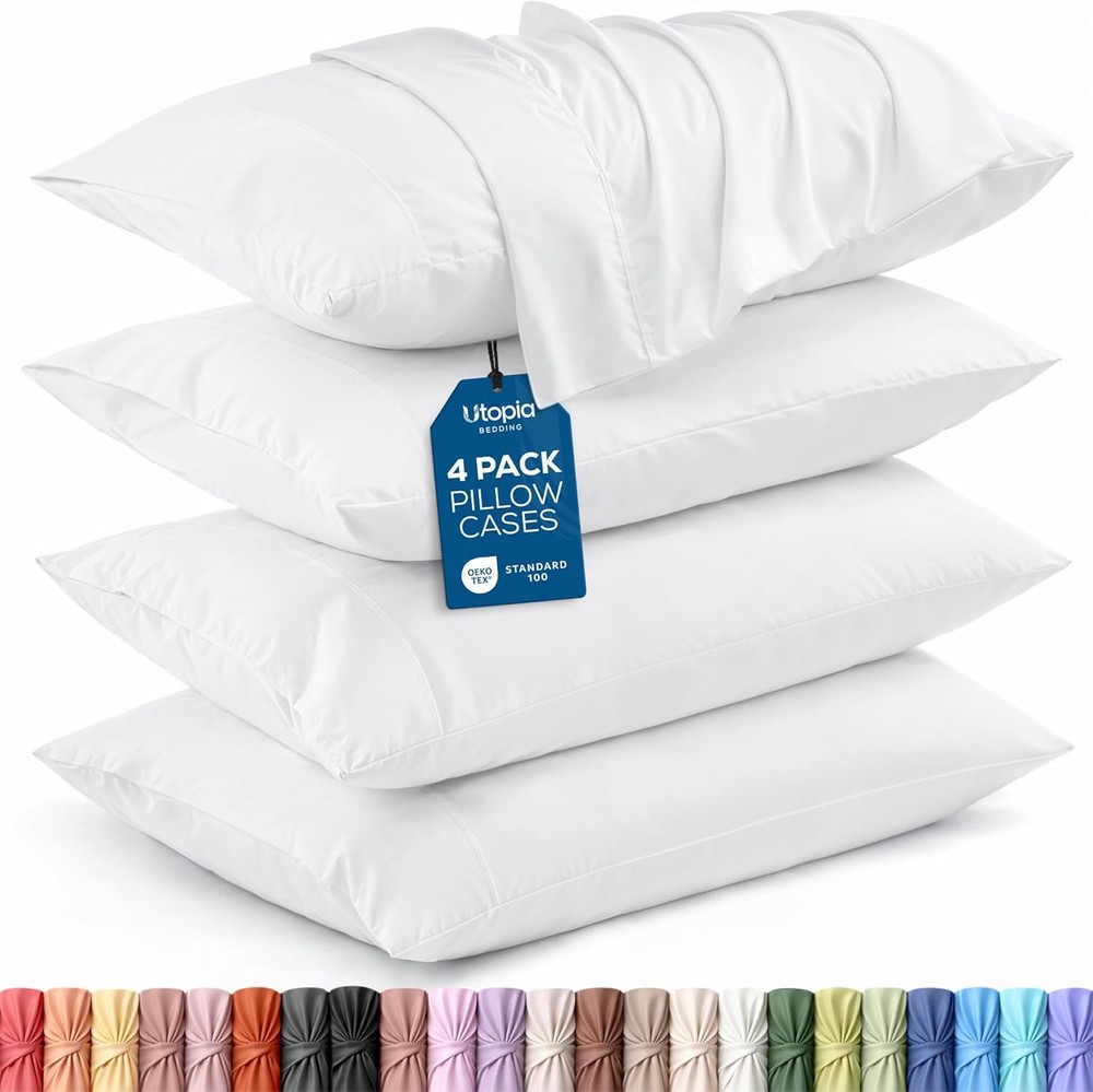 King Pillow Cases Soft Microfiber