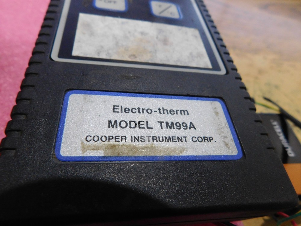 Electro-therm Model: TM99A Thermistor with Probe