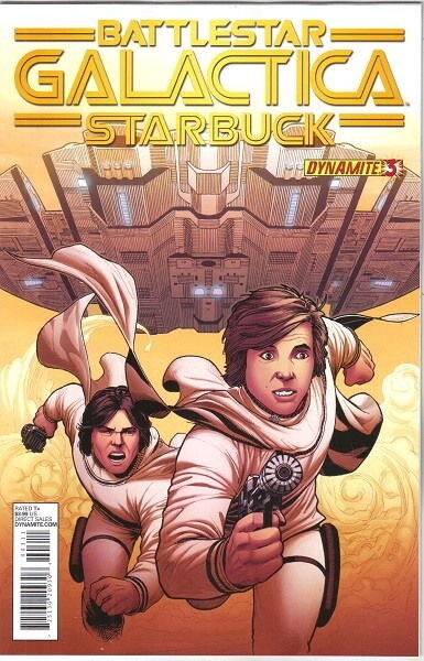 Classic Battlestar Galactica Starbuck Comic Book #3, Dynamite 2014 NEW UNREAD
