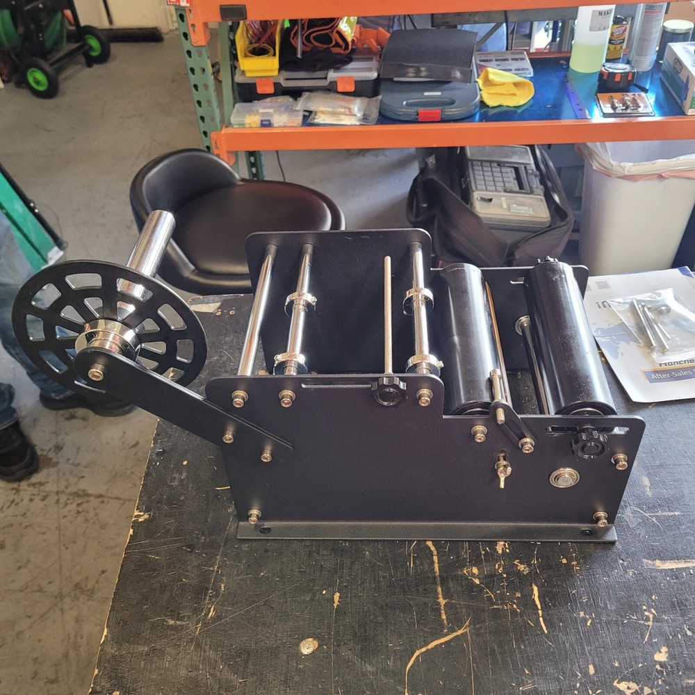 Manual Round Labeling Machine (Open Box)
