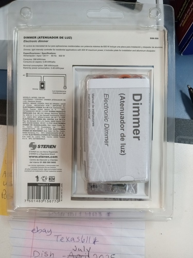 Steren DIM-300 Dimmerlight Controller Knob