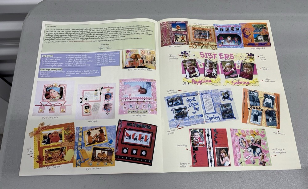 Creative Memories Scrapbooking Supplies 2 Sets