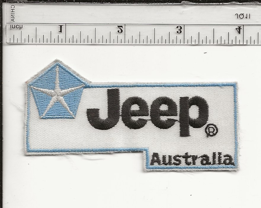 Jeep Australia company patch