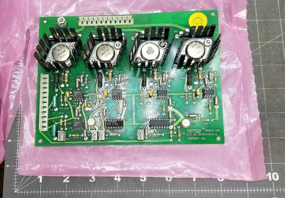 PRC CORP. HYPERPULSE BOARD MODEL 100, D8-947-028-13 [B10S4]#2