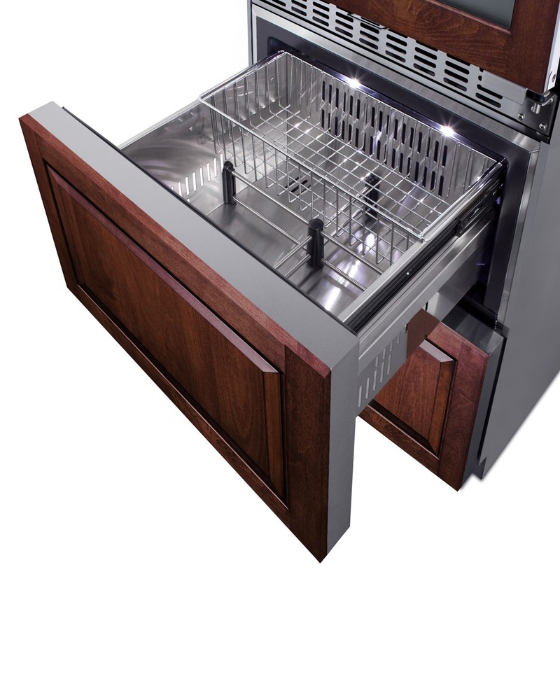 Summit SWCDAR24PNR 24"W 46 Bottle Capacity - Panel Ready