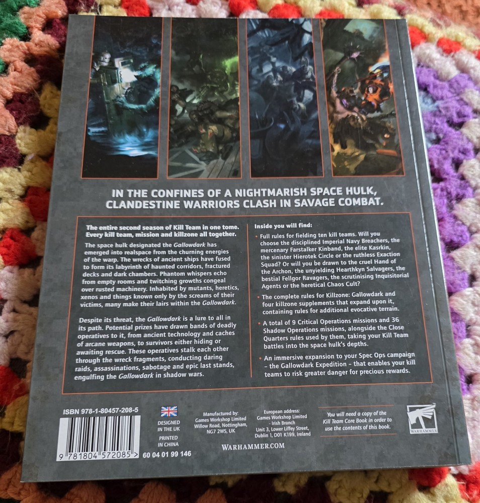 Warhammer 40k Kill Team Annual 2023 softcover book