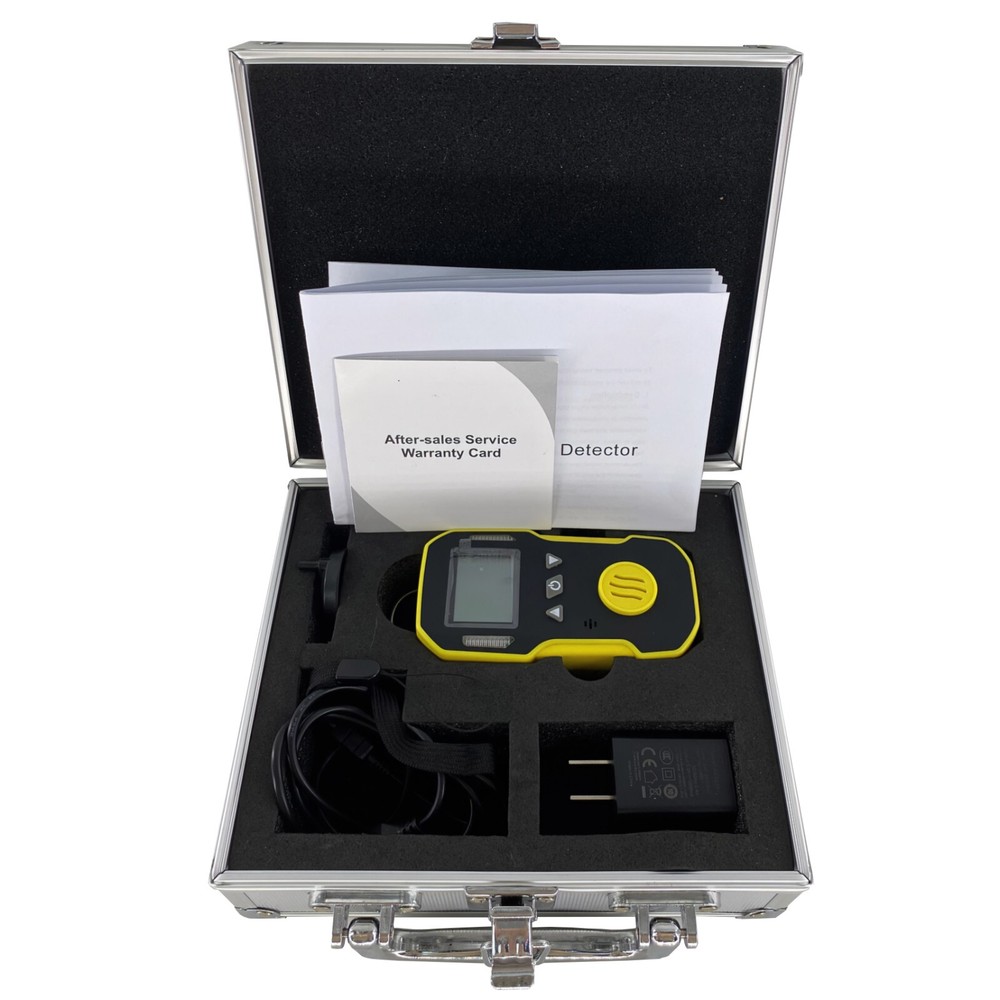 H2 Detector Portable Hydrogen Detector Mointor Range 0-1000ppm Resolution 1ppm