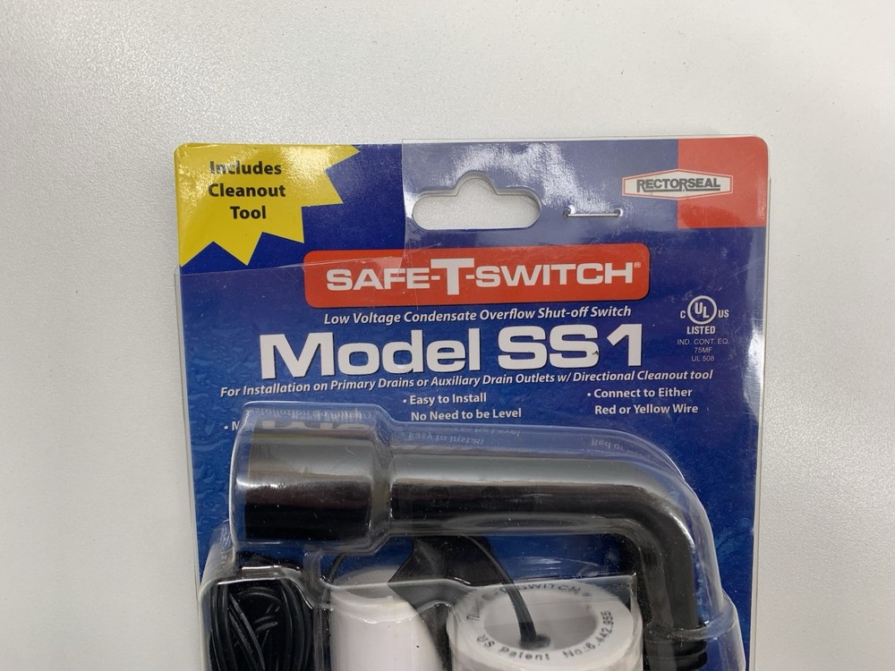 Rectorseal Safe T Switch Model SS1 Condensate Overflow Shut Off Switch