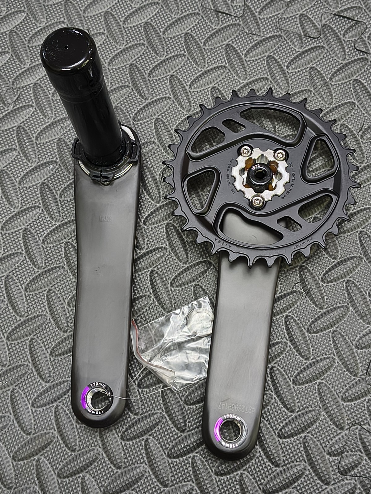 SRAM Truvativ Descendant Eagle 12-Speed 32T 170mm DUB 3mm Boost Carbon Crankset