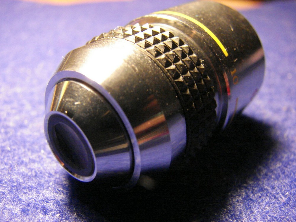 Olympus SPLAN 10 Microscope Objective 10x 0.30 NA 160/0.17