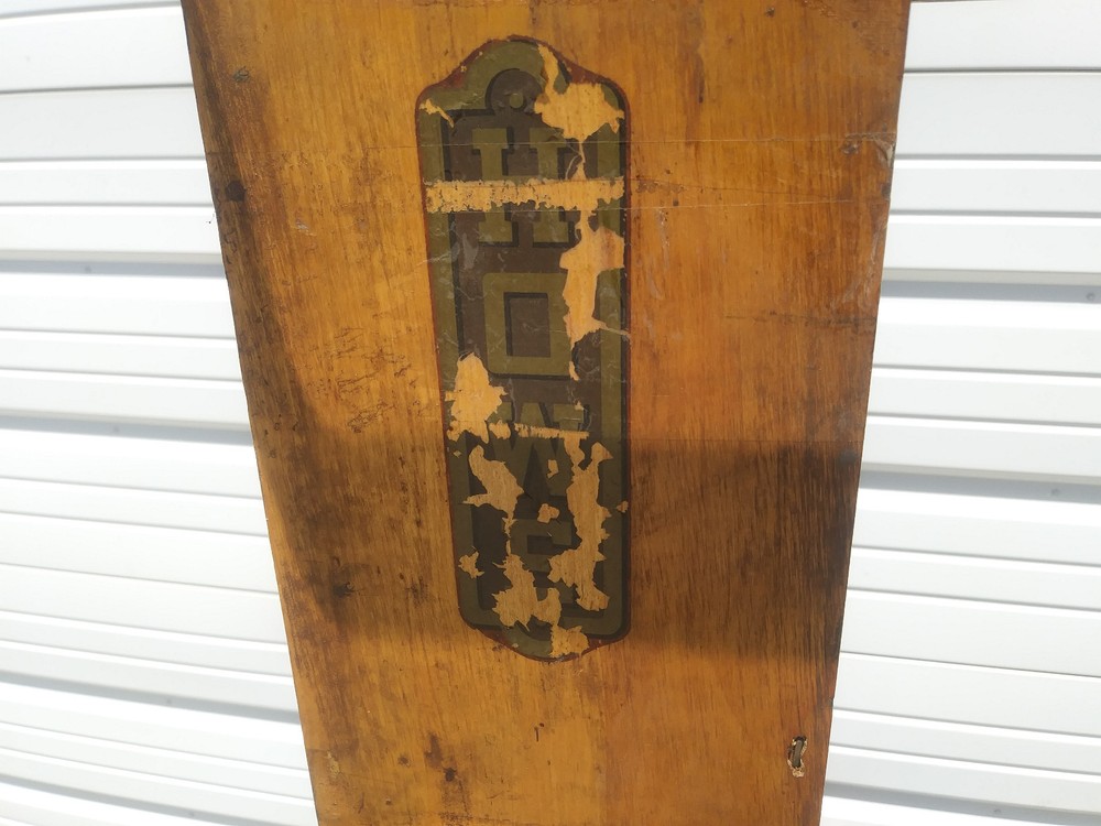HUGE antique cast iron HOWE platform scale 4000 lbs capacity