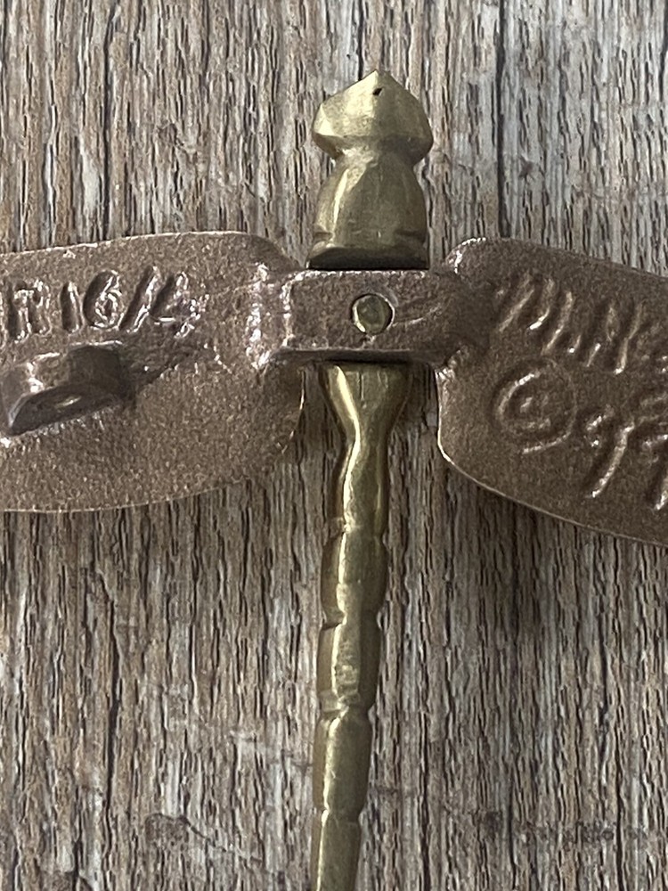 Michael Healy Signed DRAGONFLY Door Knocker MH1011 - Solid Brass/ Bronze NEW