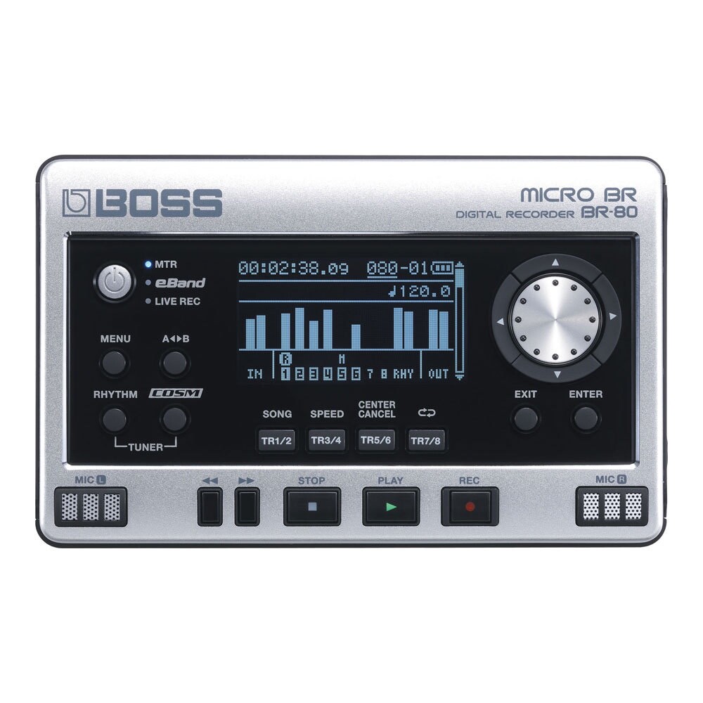 Boss  MICRO BR  BR-80 Digital Recorder Interface Multi Track  W/Box