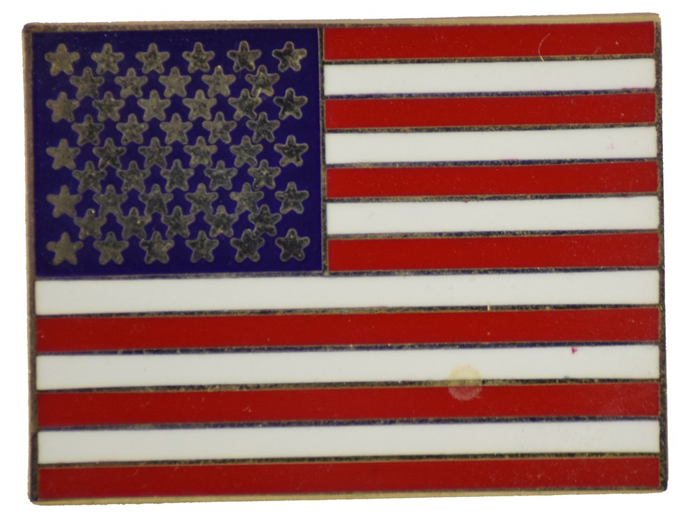 USA FLAG HAT PIN