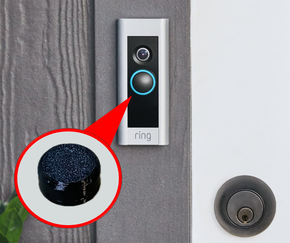 Premium Replacement Buttons for Ring Doorbell Pro (4-Pack) - Easy Installation