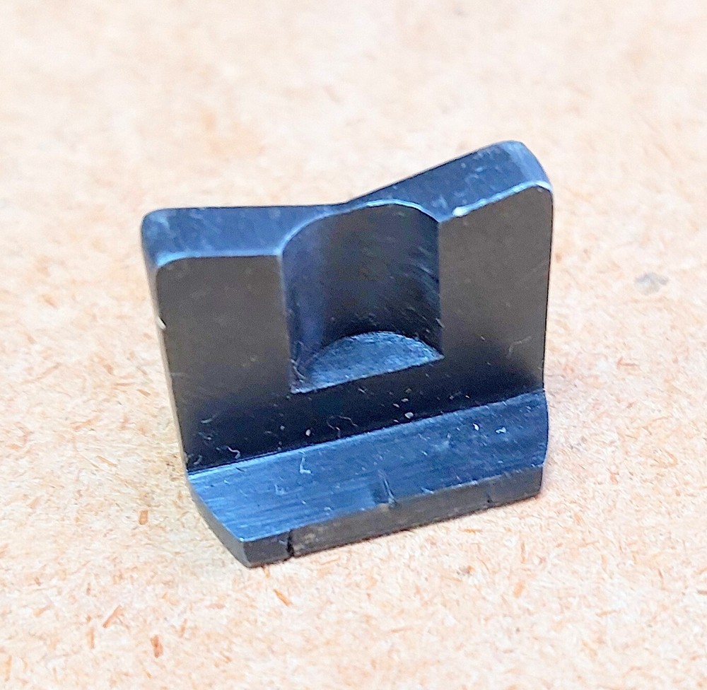Quality windage adjustable flip up BA rifle rear sight