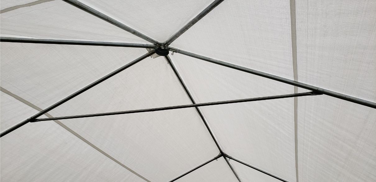 20 x 30 Canopy Party Tent White Commercial Backyard Event Gazebo with Frame