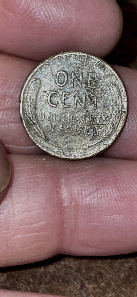 1953 D Penny Error