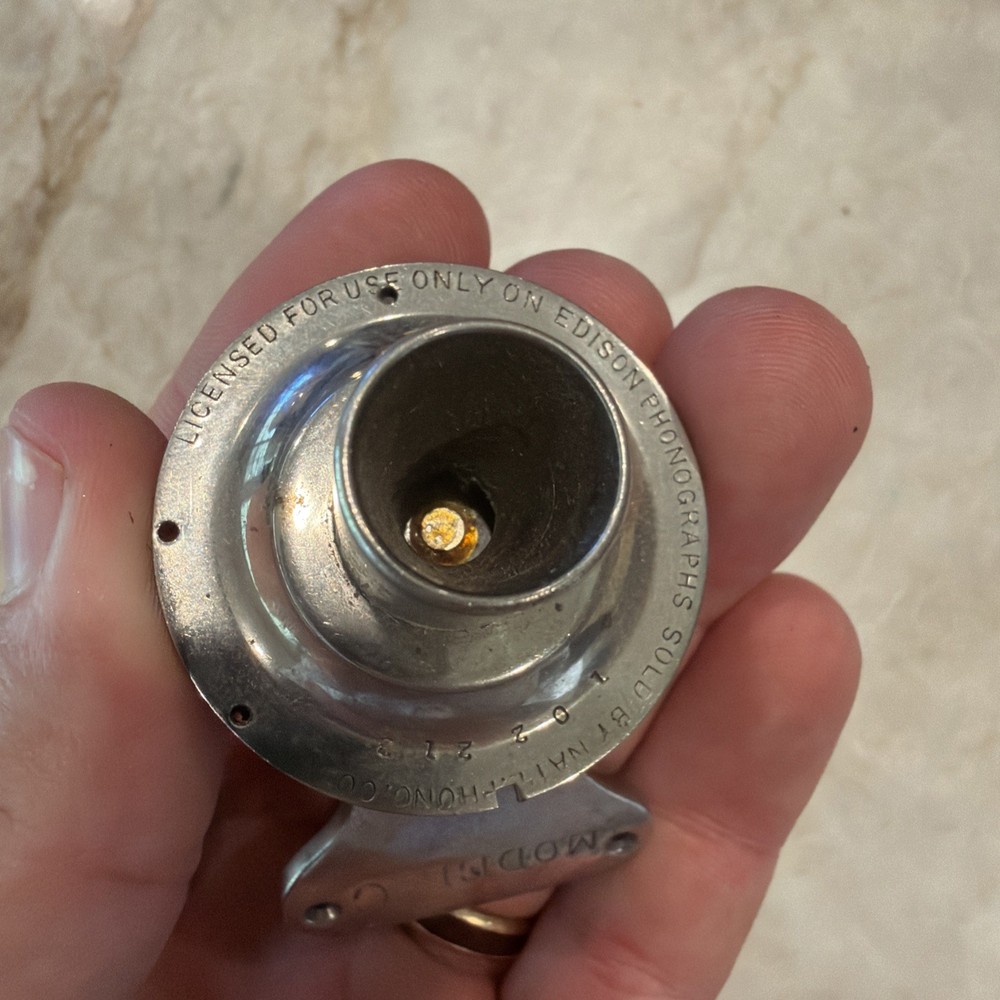 ORIGINAL EDISON PHONOGRAPH REPRODUCER MODEL "C", Untested