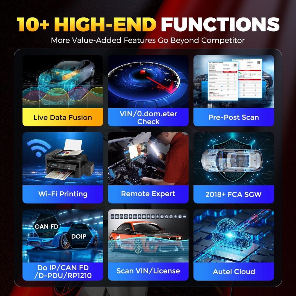Autel MaxiIM IM608S II 2in1 Key Programmer & ECU Coding Diagnostics IM608 PRO II