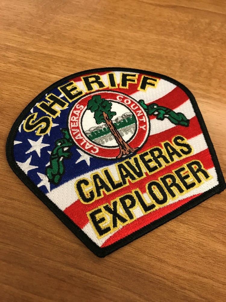 Calaveras County Sheriff Explorer Veterans Fundraiser patch