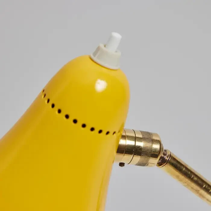 Giuseppe Ostuni "Ochetta" Yellow Wall or Table Lamp
