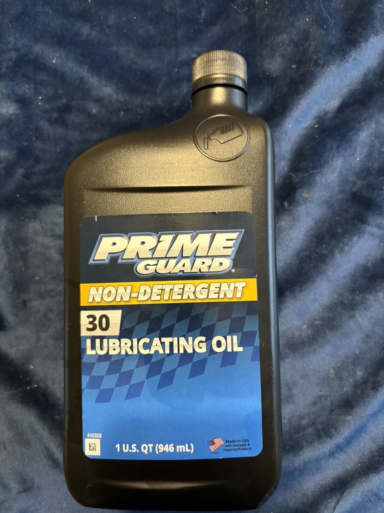 Prime Guard Non Detergent 30 Wt lubricating oil