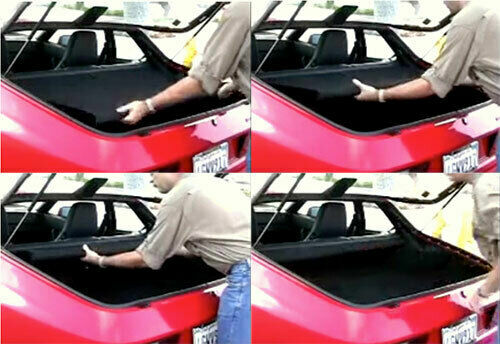 Porsche 944 / 924 Cargo Hatch - Luggage - Boot Cover, BLACK, NEW