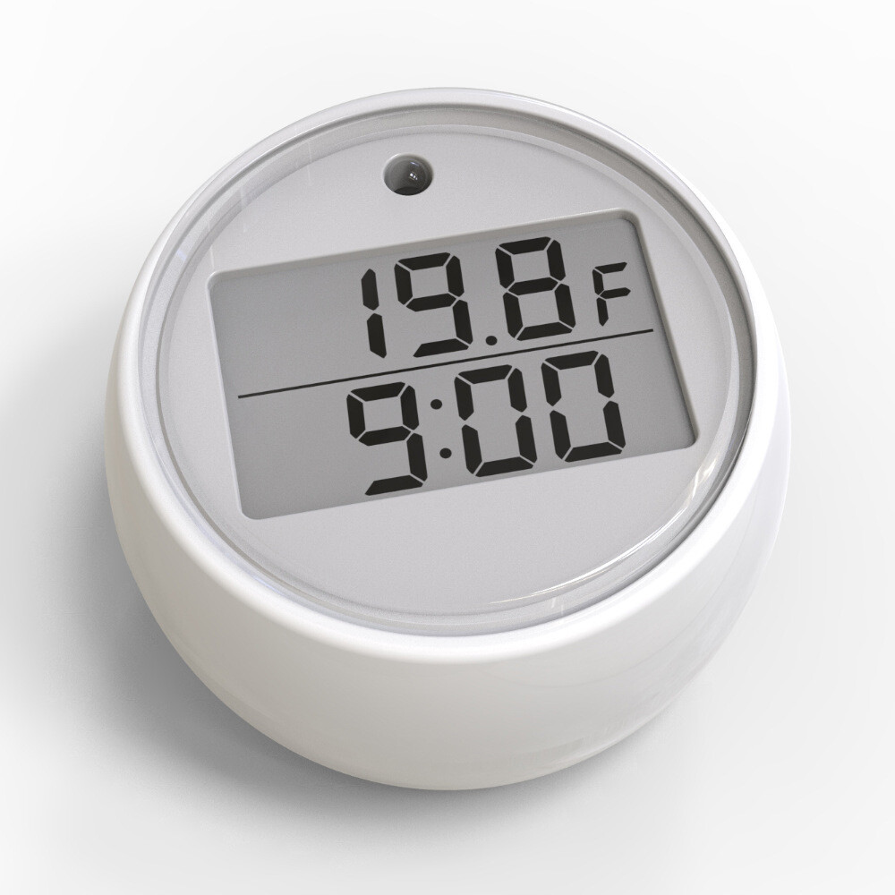 New Water Thermometer Timer Digital Bath Temperature Meter Thermometer