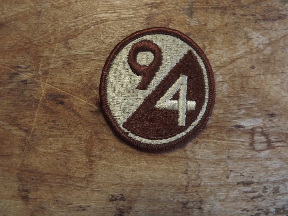 94th Infantry Division Patch, Desert Camo - INV# C877