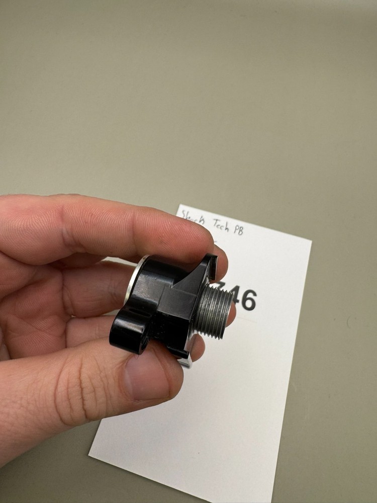 Shock Tech PB Autococker Front Block-Satin Black