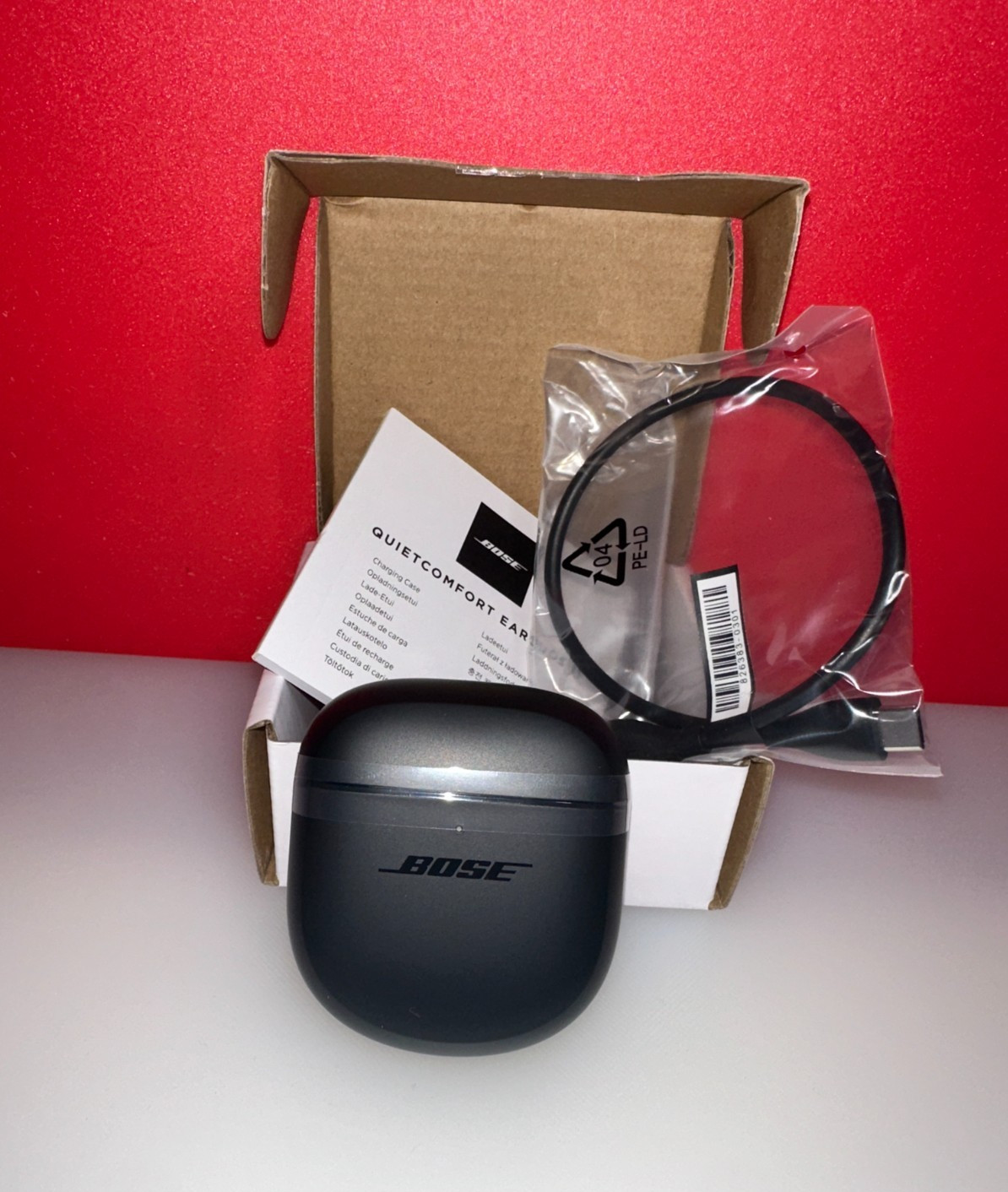 BOSE Charging Case only for - Quiet Comfort II  - Black (read description)