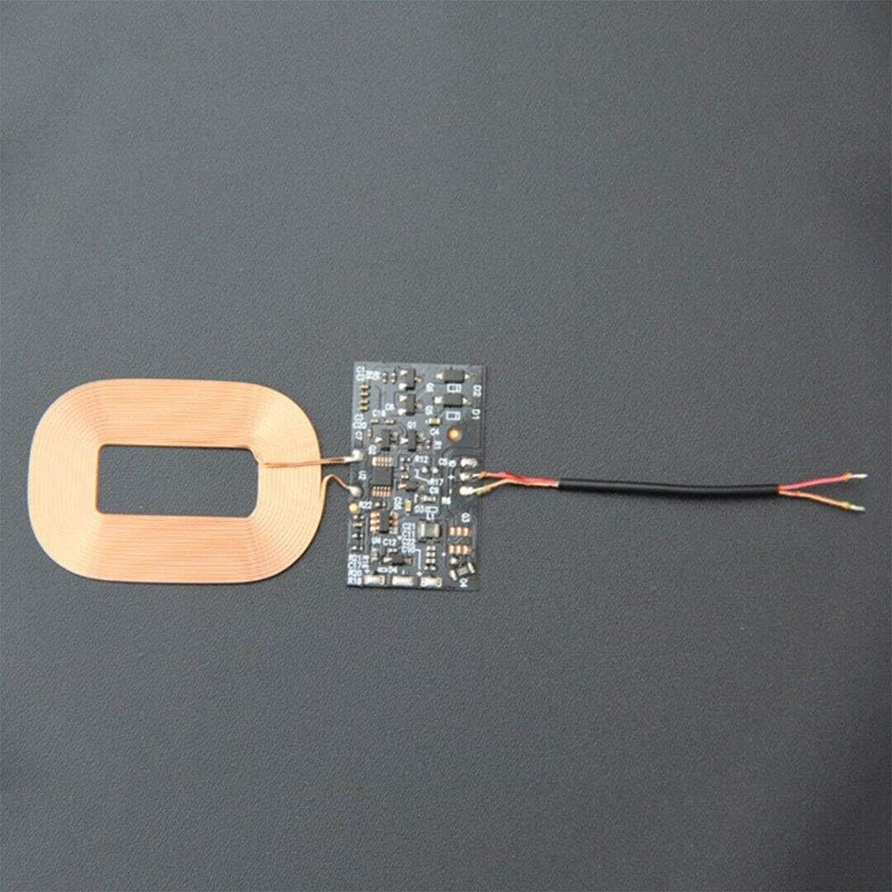 2Pcs Wireless Charger Receiver Module PCBA Board Coil Universal Qi DIY