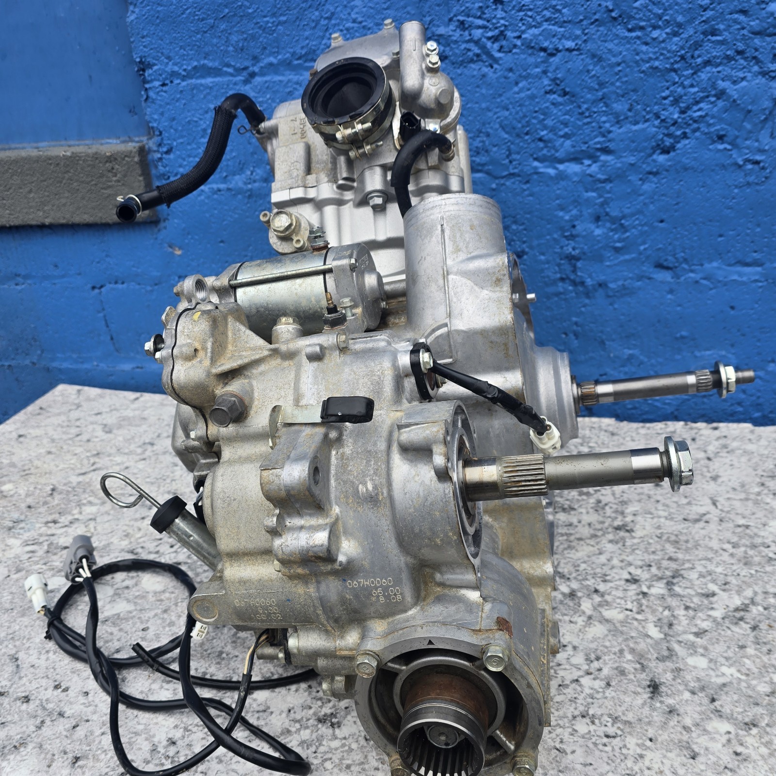 2007-2013 Yamaha Grizzly 700 EPS Engine Motor Complete - 3600 Original Miles