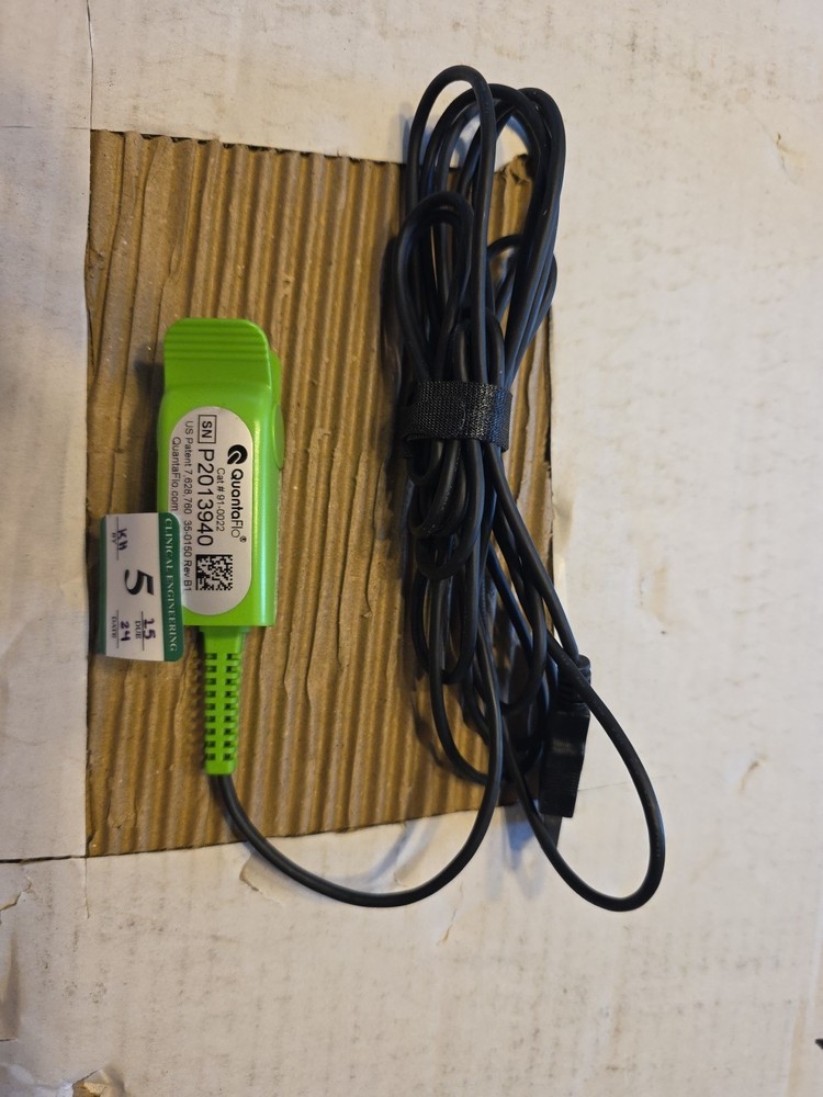 Quantaflow PAD Finger Sensor 91-0022 As Pictured Nice Condition Nothing More
