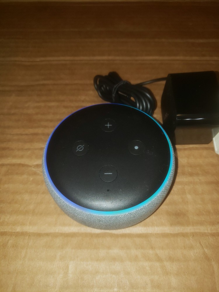 Amazon Echo Dot 3rd Gen Smart Speaker With Alexa Heather Gray C78MP8