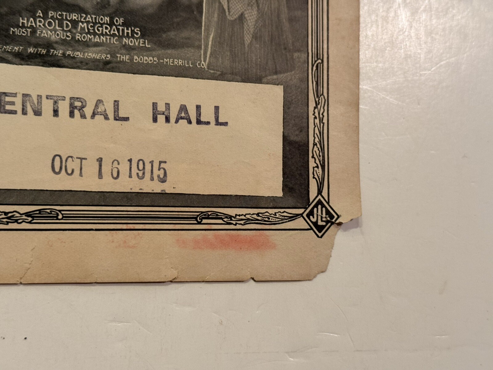 MARGUERITE CLARK ORIGINAL GOOSE GIRL HERALD 1915