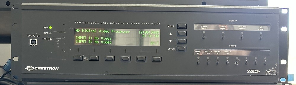 Crestron DVPHD-4 High-Definition Digital Video Processor