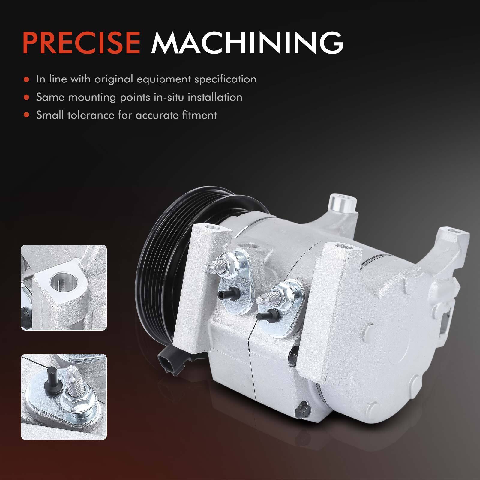 A/C Compressor with Clutch for Jeep WK2 Grand Cherokee 2016 2017-2022 V6 3.6L