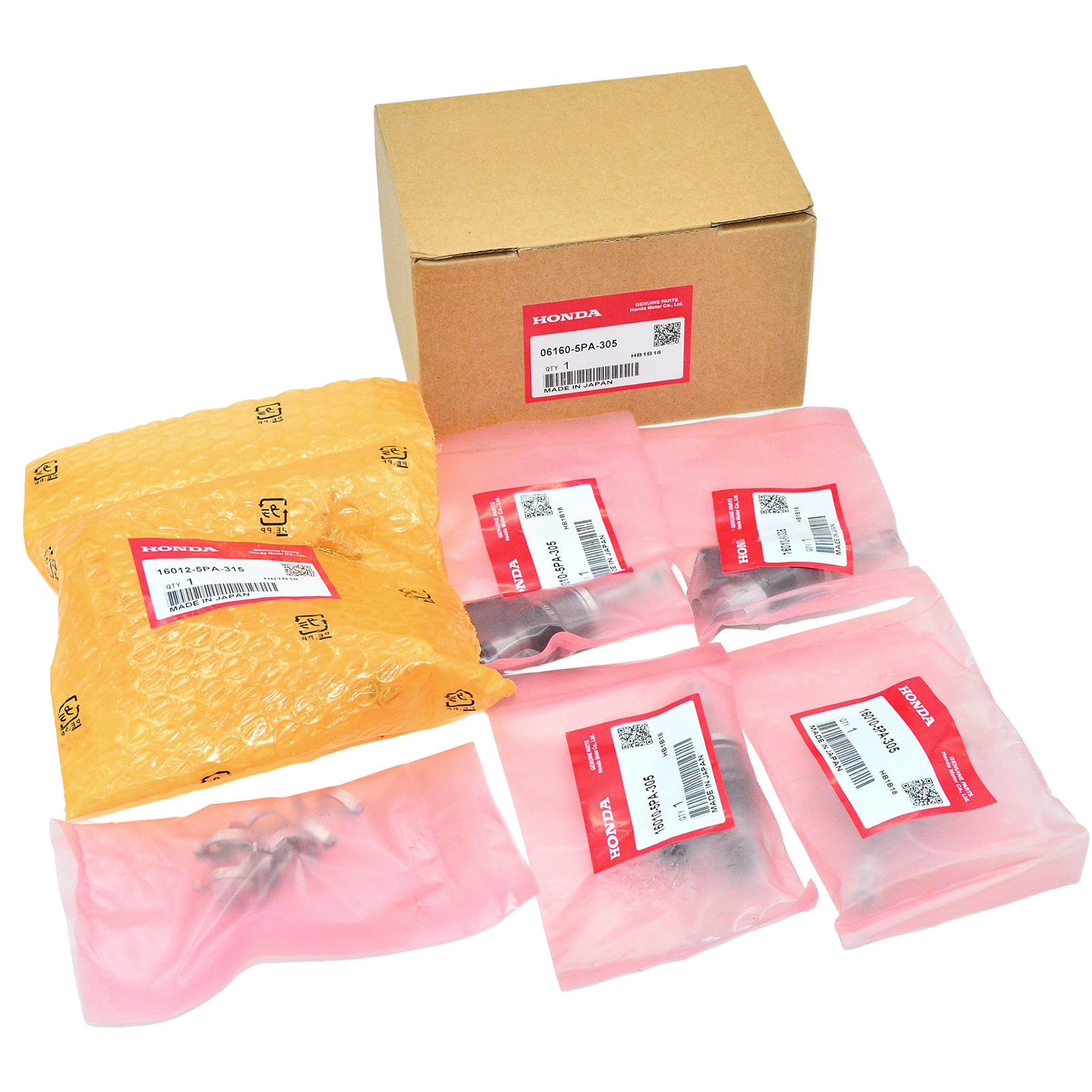 NEW HONDA Genuine OEM CR-V RW1 RW2 L15B Fuel Injector Set 06160-5PA-305