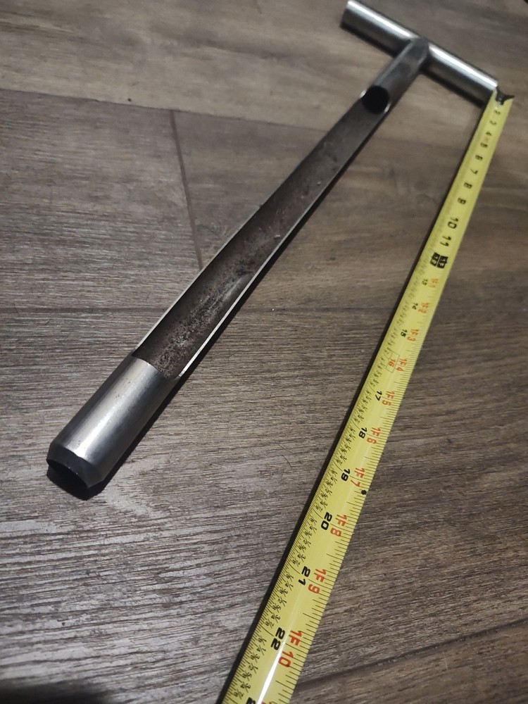 Stainless lightweight 21" Soil Test Sampler T-Style Handle Quick Moisture Check